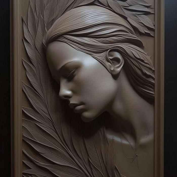 نموذج ثلاثي الأبعاد لآلة CNC 3D Art 